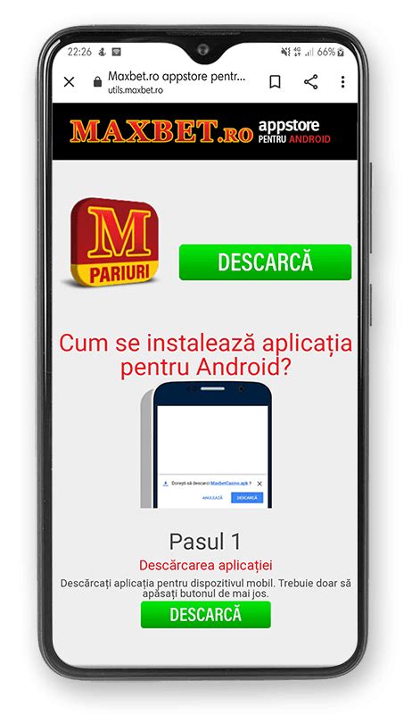 Maxbet Aplicatie (app) ᐅ Download de pe Android si IOS mobile .